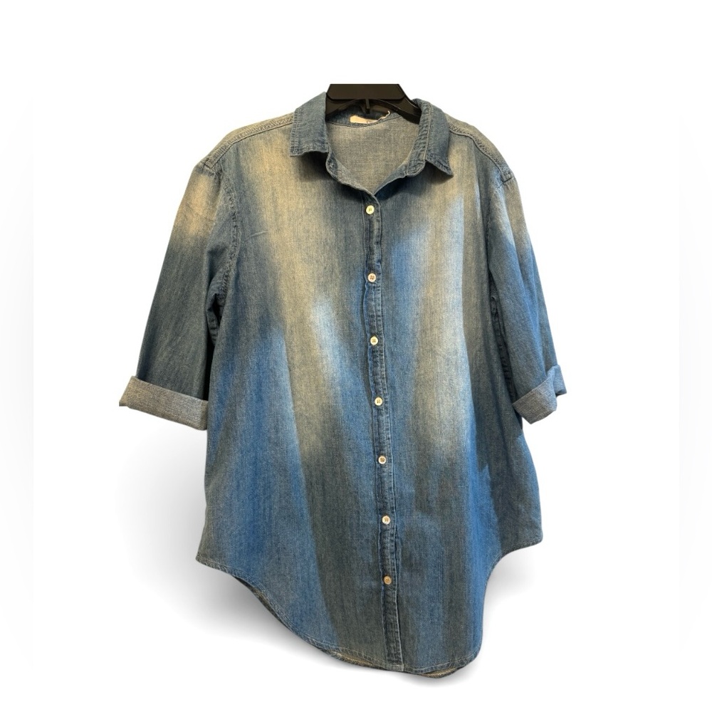 Ellison Classic Blue Denim Shirt Women’s Medium